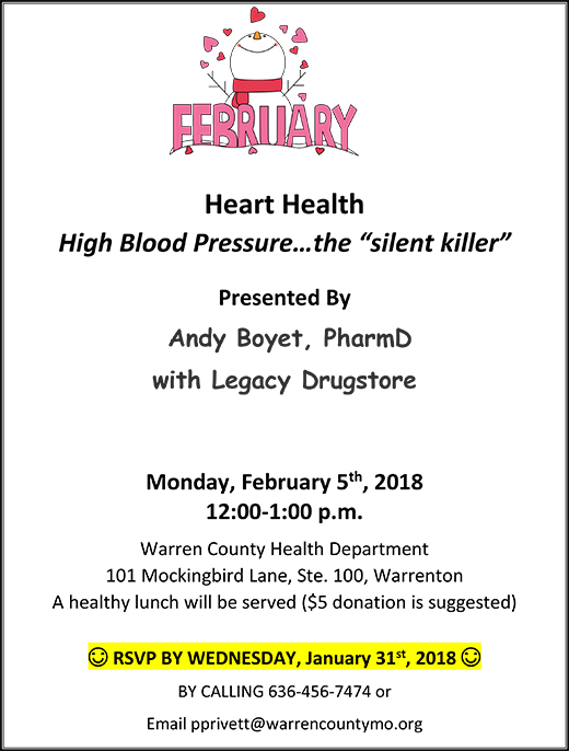 You are currently viewing Warren County Health Matters Luncheon – FEBRUARY 2018