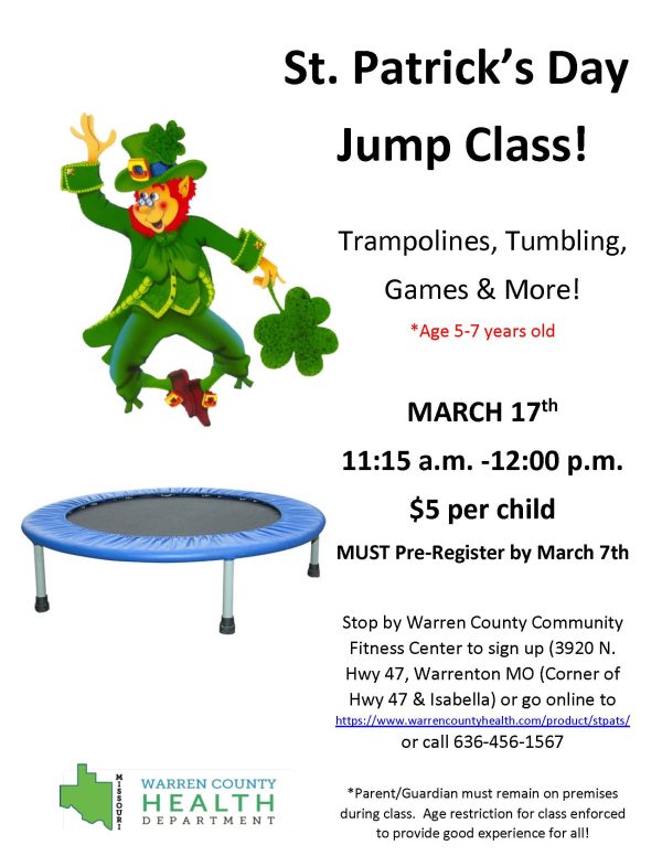 St. Patricks Day Jump Class 1