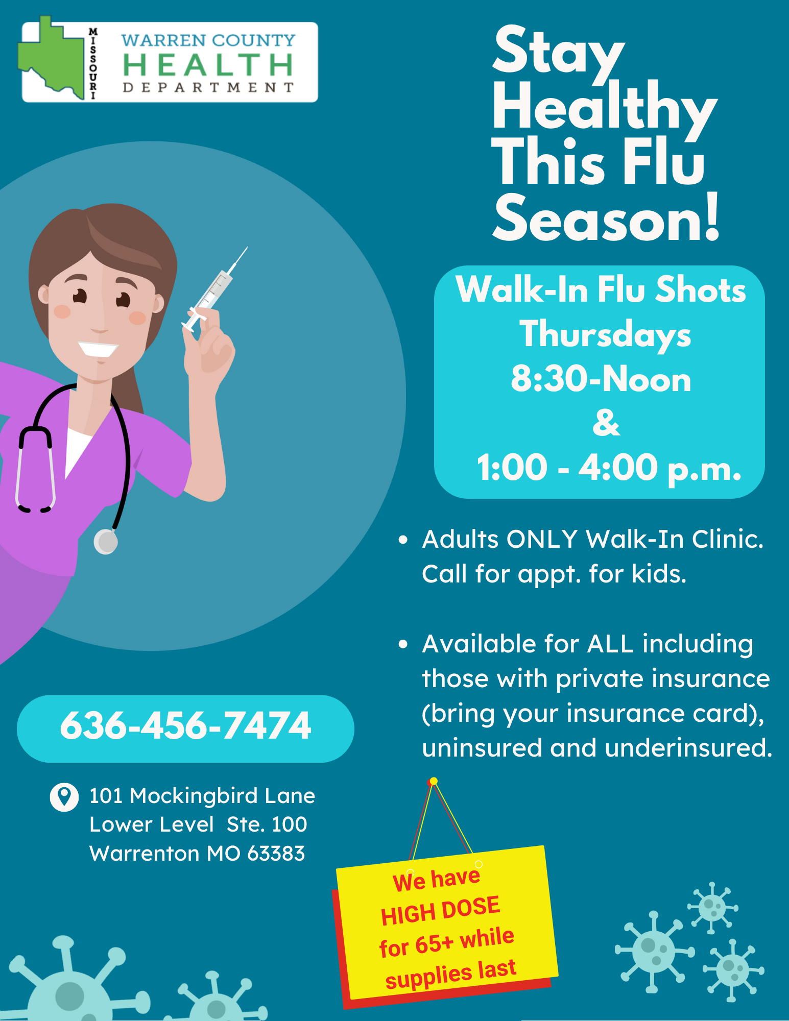 Read more about the article Walk-In Adult Flu Shots