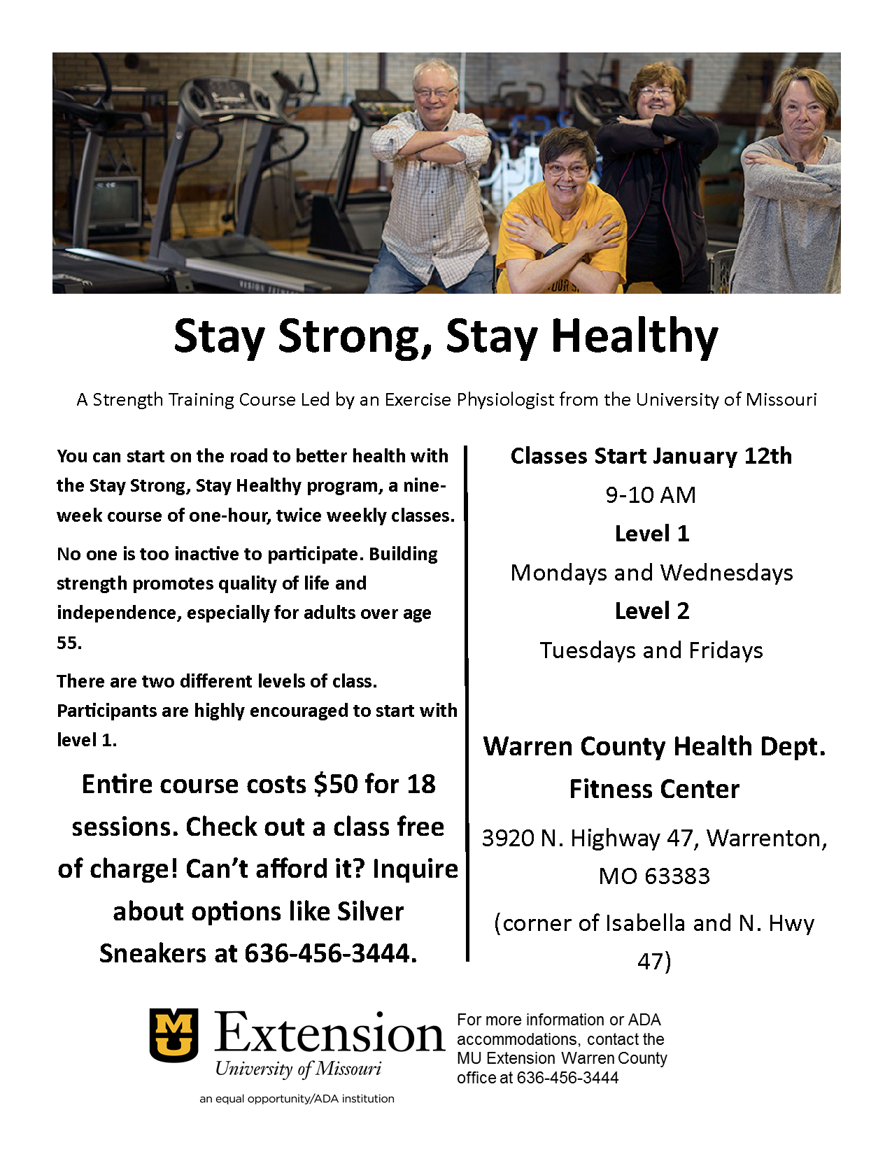 Read more about the article New Classes – Register Today!